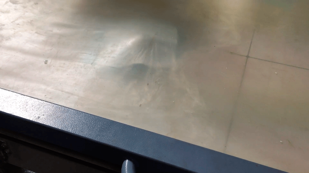 Vacuum machine begining the vaccum