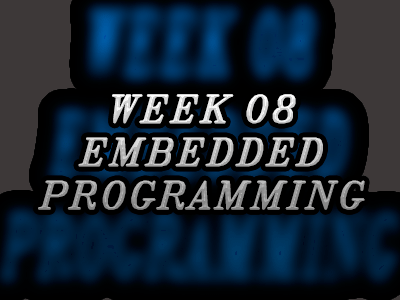 08. EMBEDDED PROGRAMMING