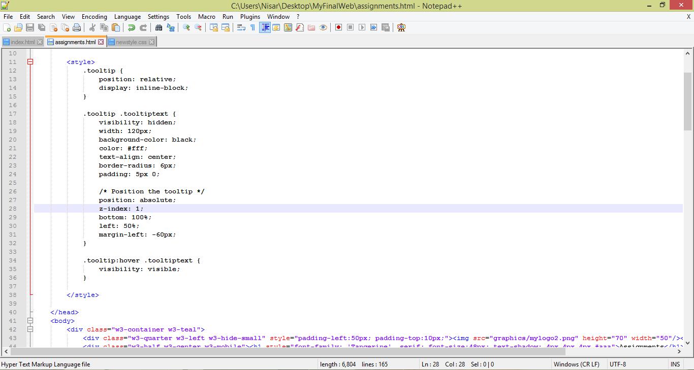 Notepad++ Coding 1
