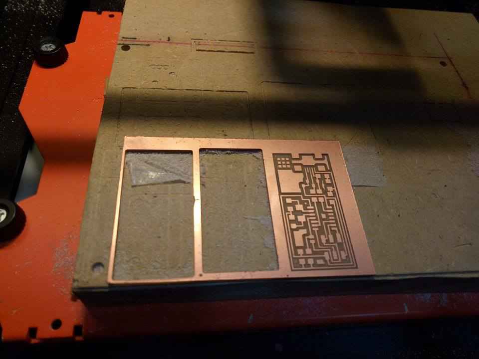 milling completed