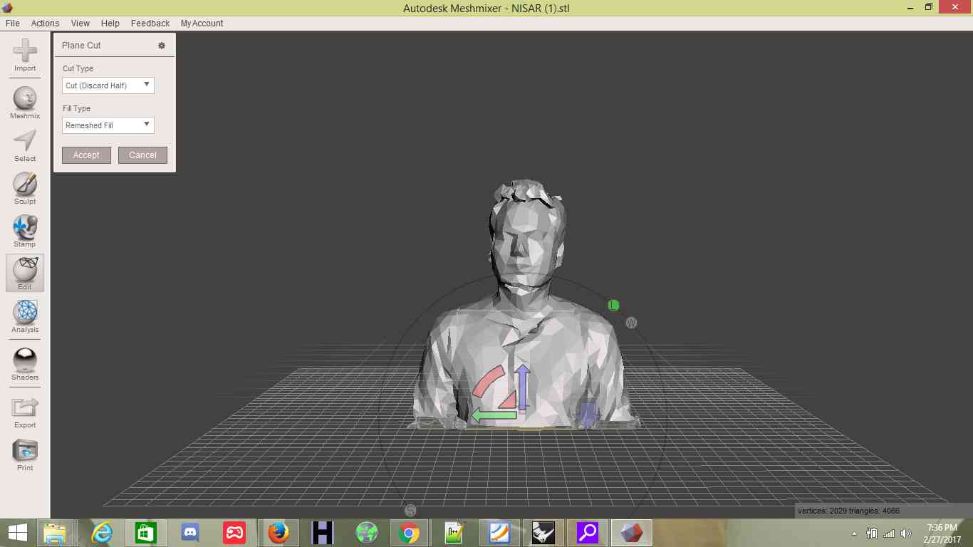 Issues Finding in Mesh Mixer