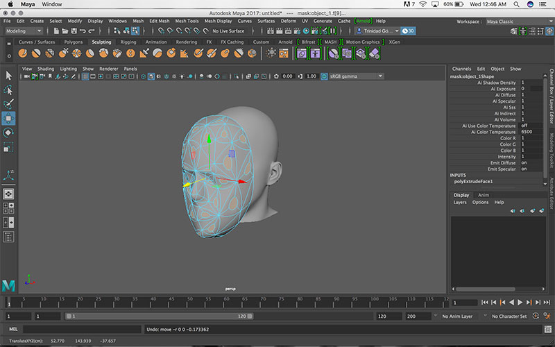 Mask Maya