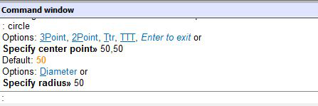 command line in Draftsight
