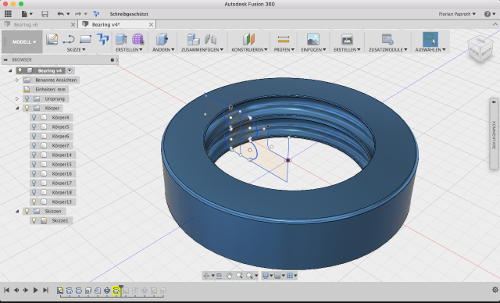 inner ring extrution