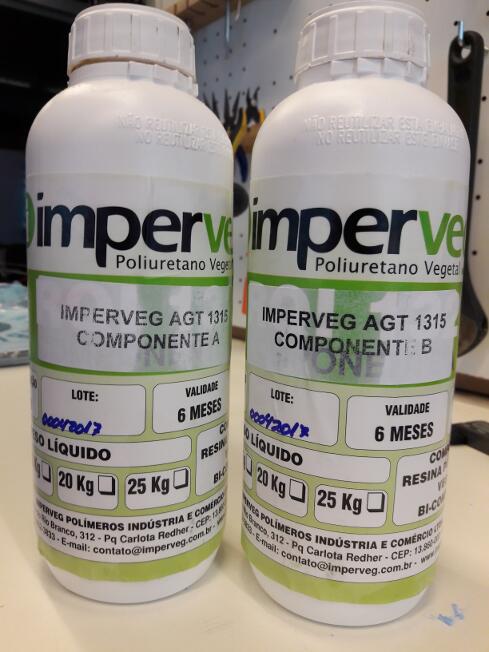 Castor oil polyurethane