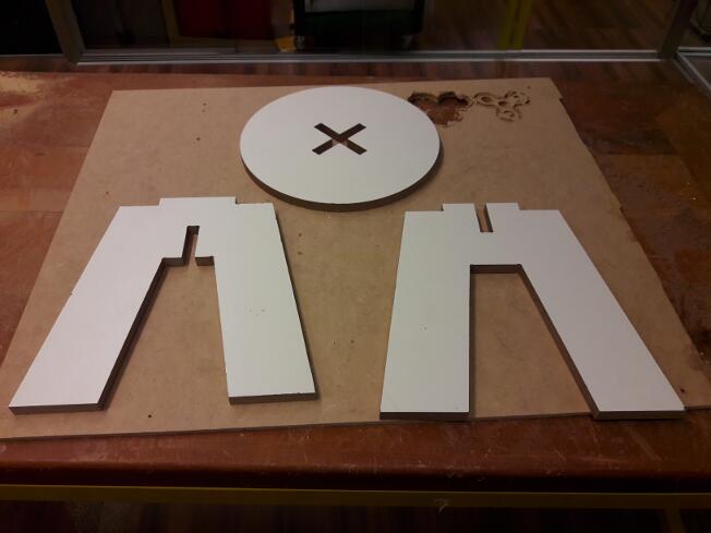 After sanding
