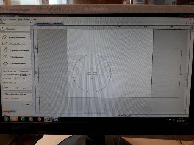Importing the seat to V-Carve