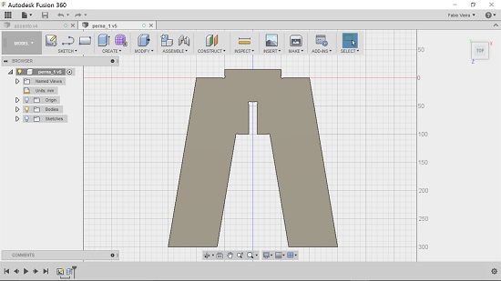 Stool Leg 1
