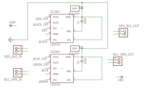 Driver schematic (2nd try)