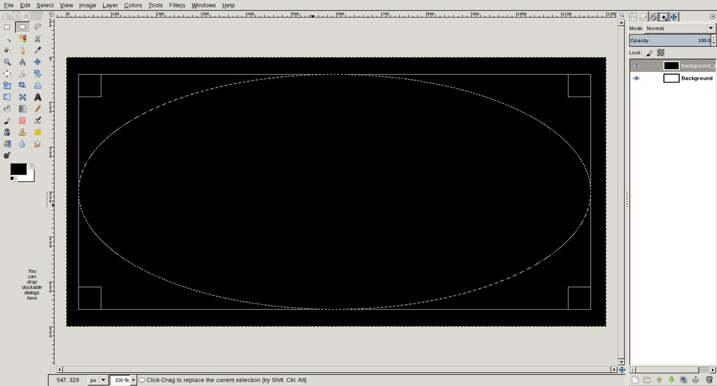 ellipse tool