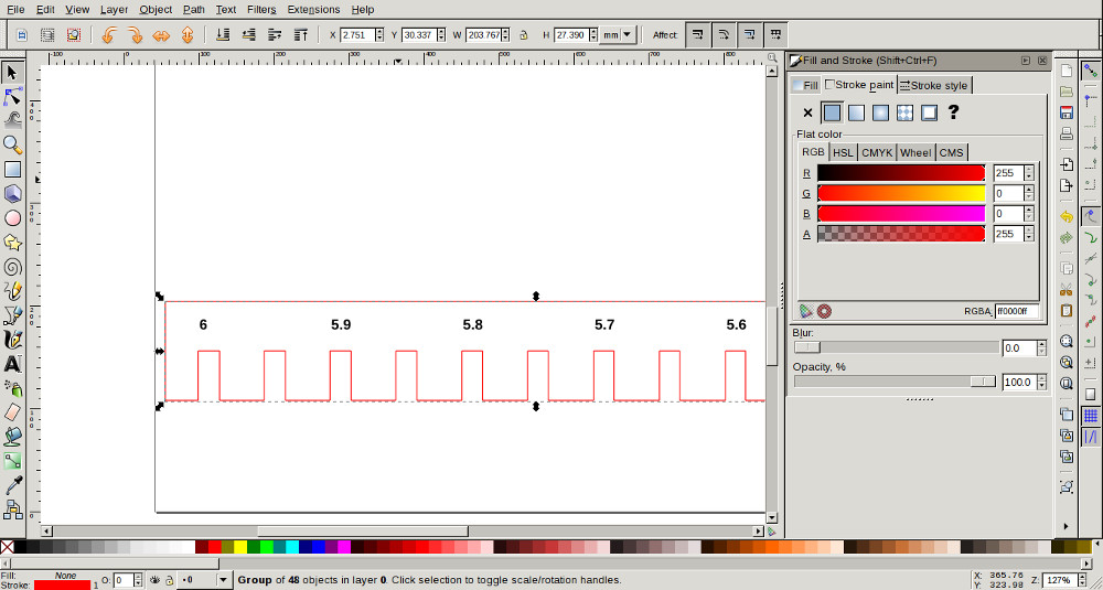 comb design inkscape 2