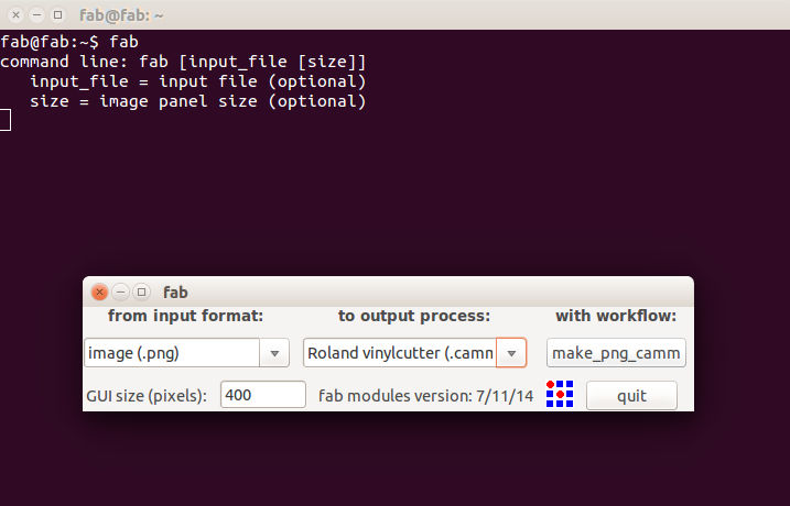 vinyl cutter cli options