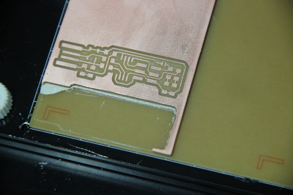 pcb after milling