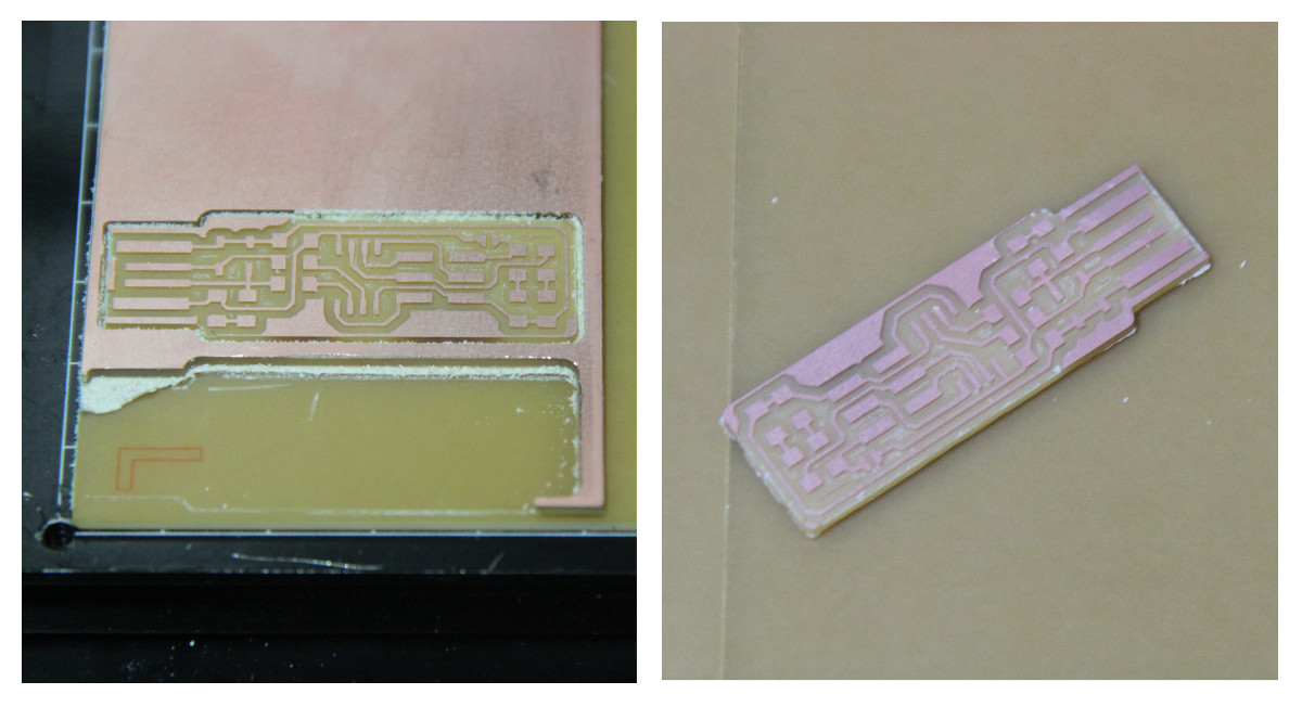 pcb after cutting