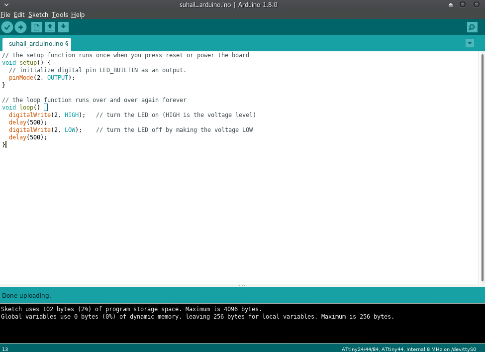 arduino programming 2