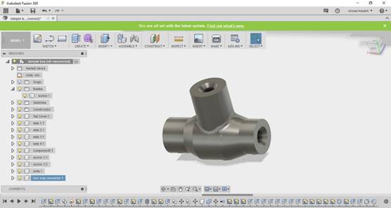 T connector design