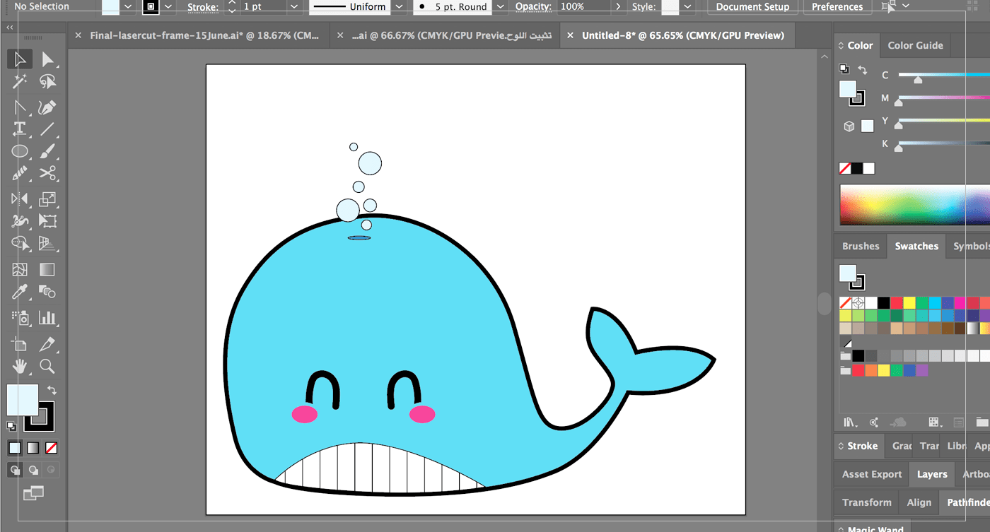Adobe Illustrator 2D
