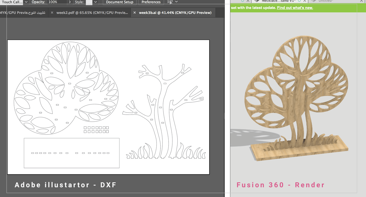 Necklace tree