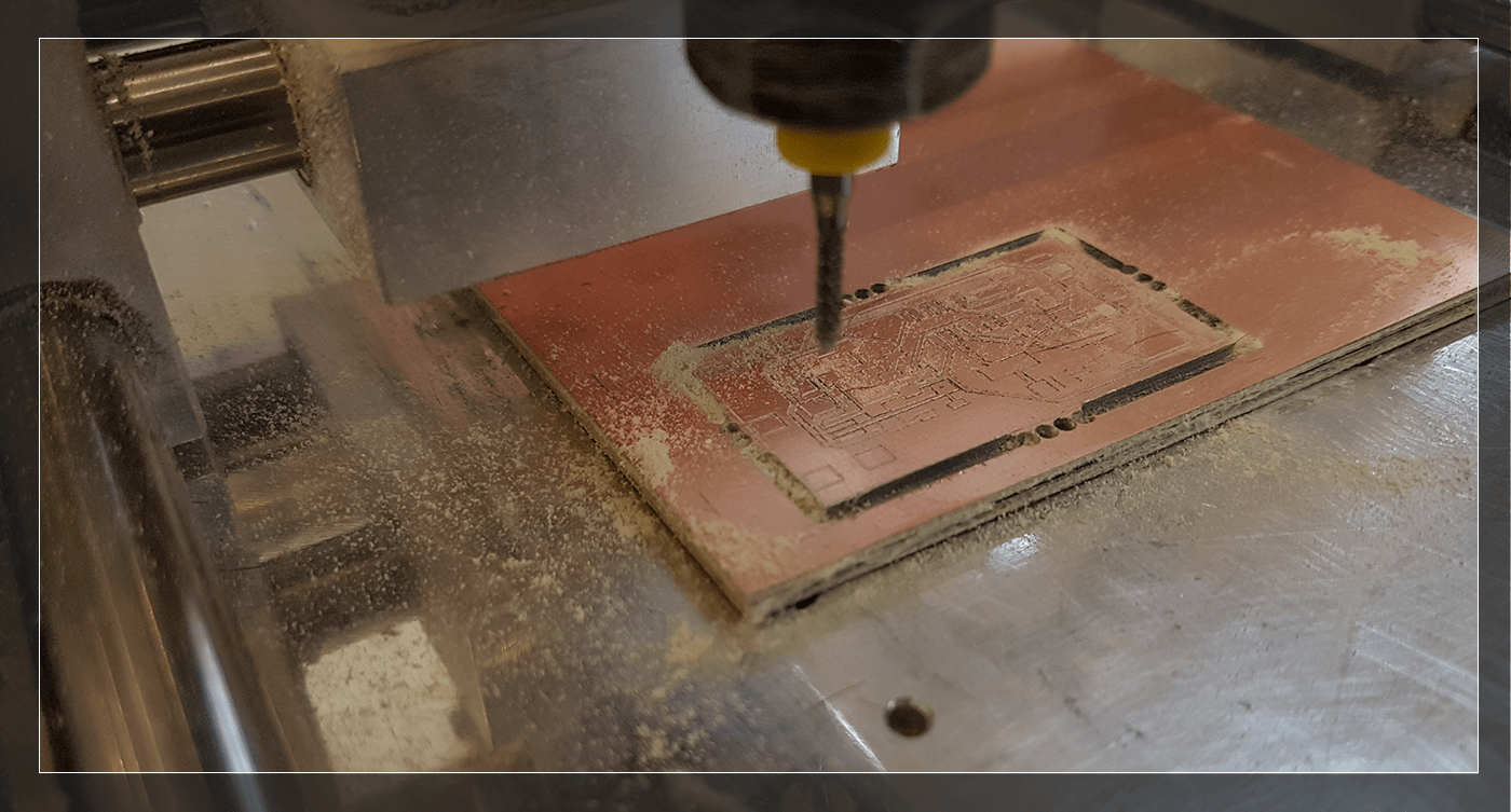 Milling the board