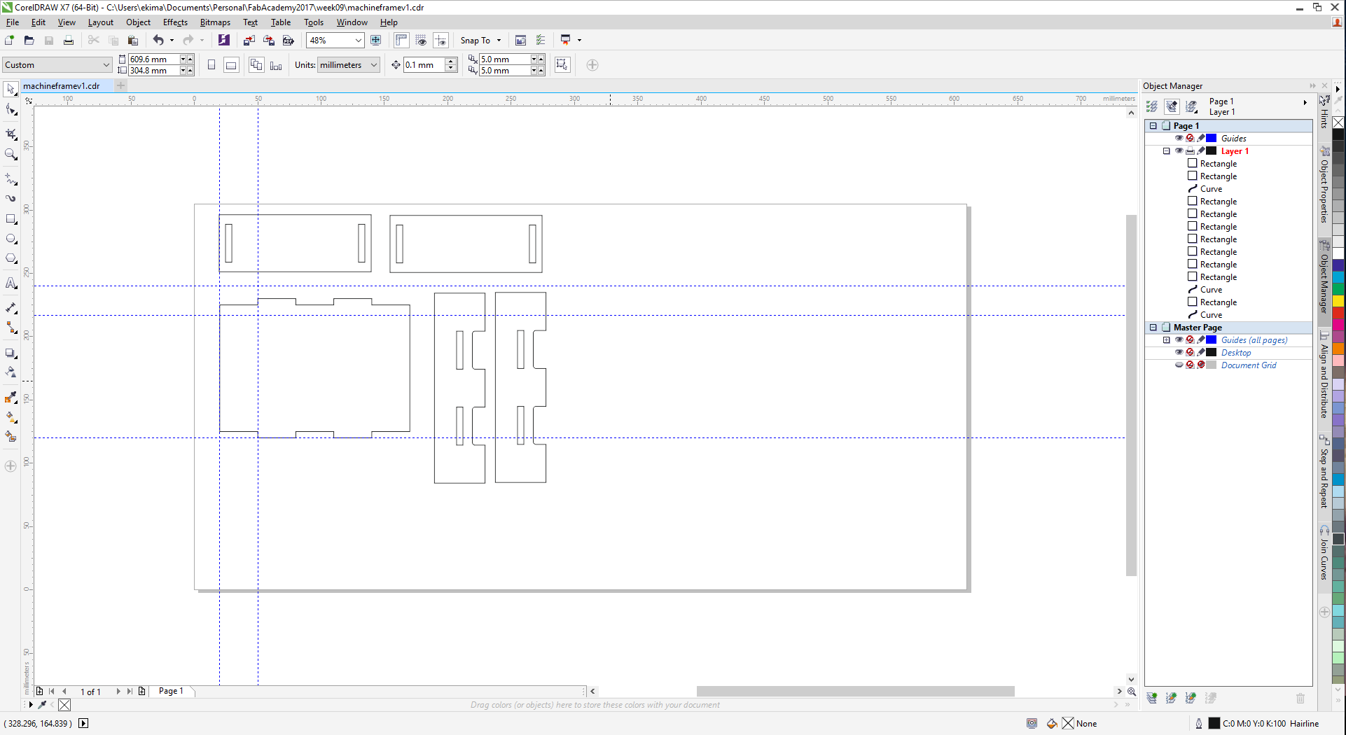 coreldraw laser cutting setup