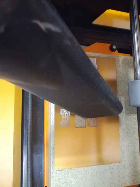 CNC milling machine operation