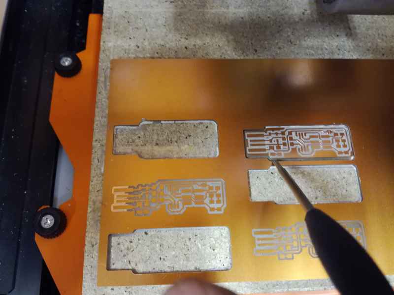 CNC milling machine operation