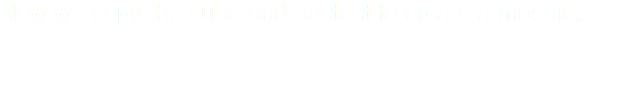 Now we copy the cube and paste it to create a mosaic.