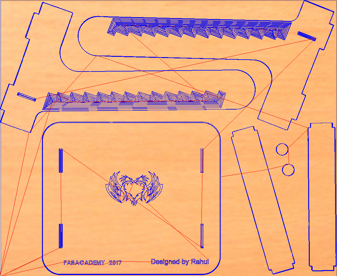 Designing the height adjustable table. 