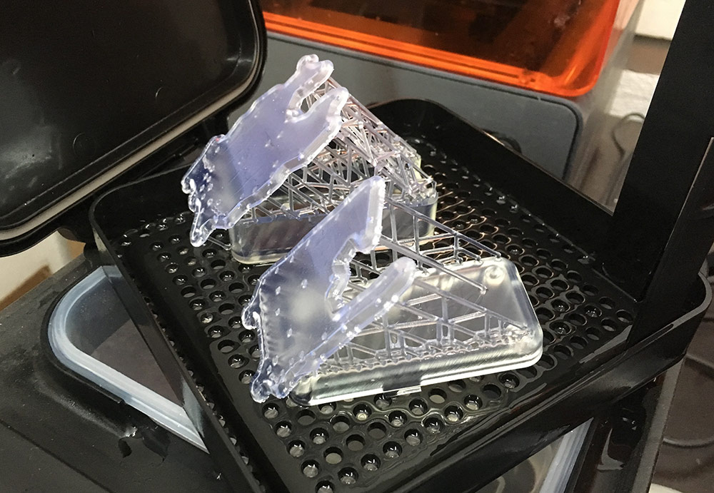 After alcoholoc washing