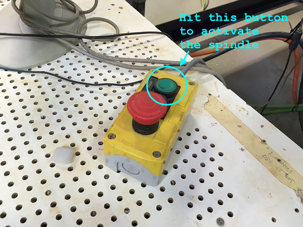 Spindle activator box