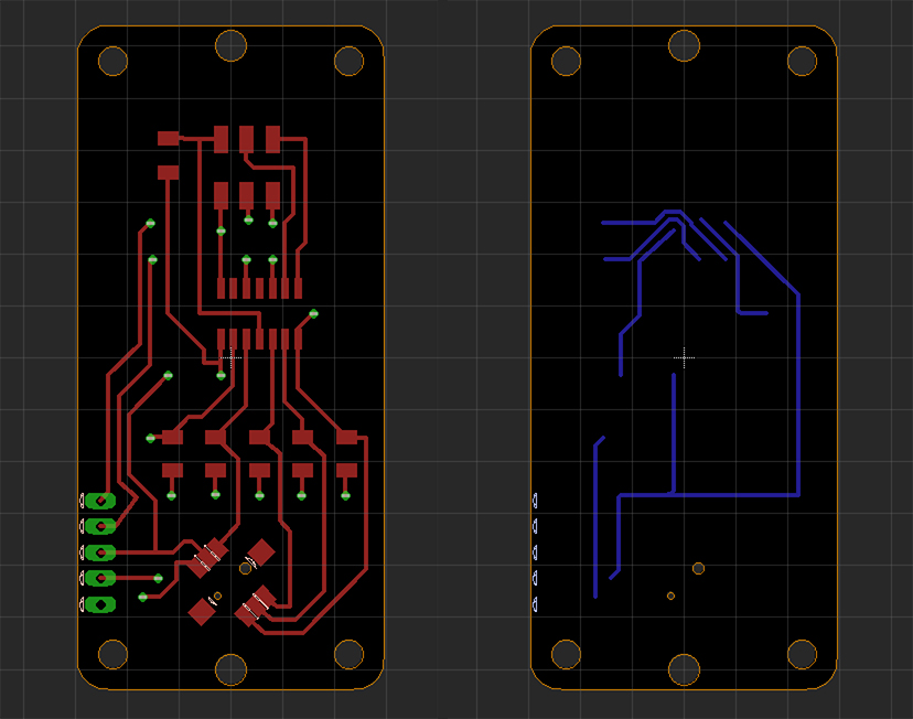 Top and Bottom before export in Eagle