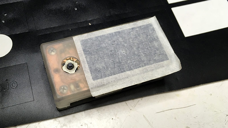 Vinyl sticker positioning