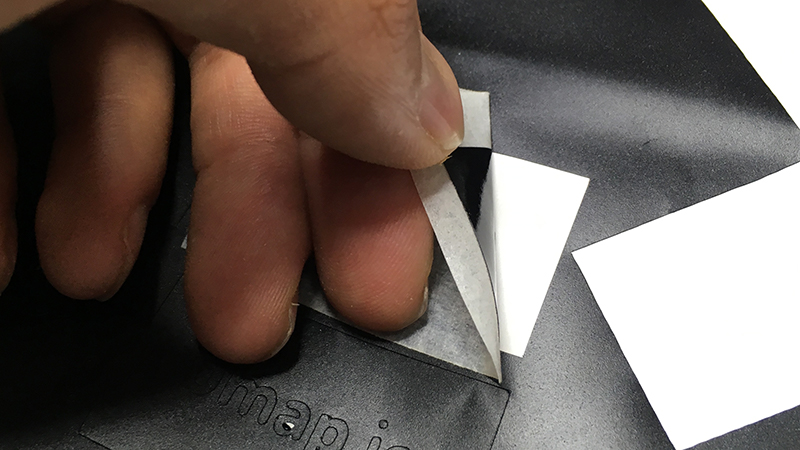 Vinyl sticker transfer