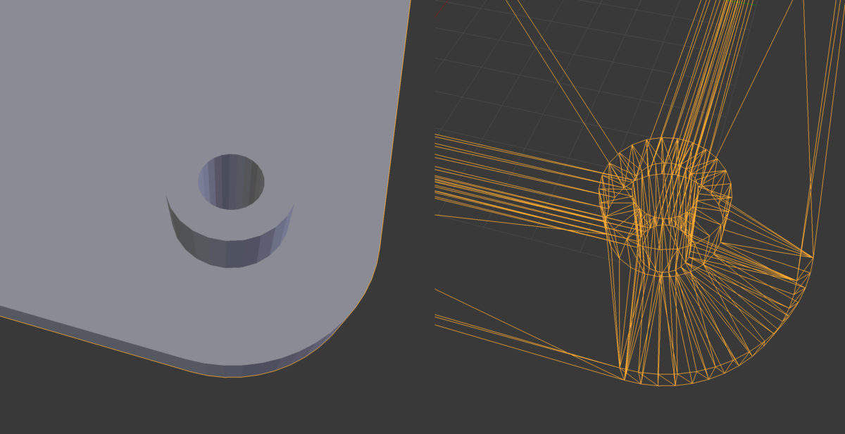 FreeCAD Blender Detail