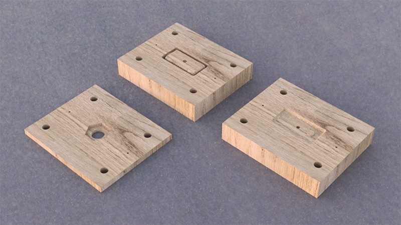 These parts have to be milled