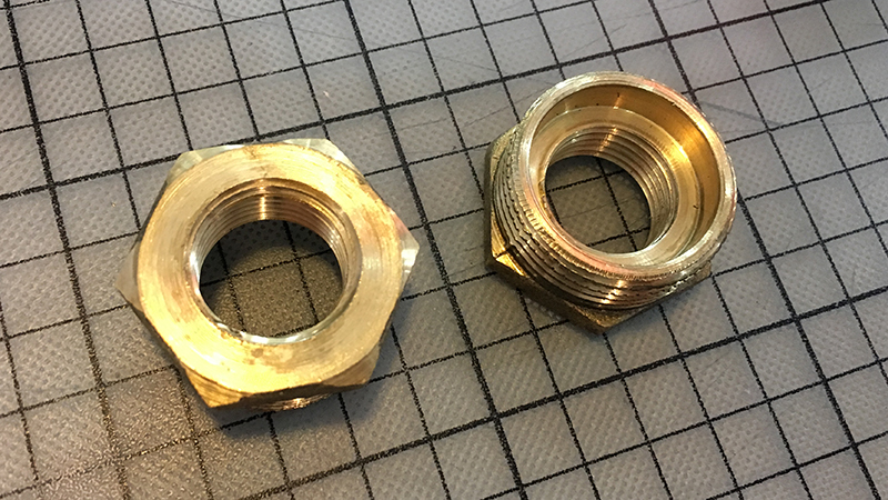 Got threads for injector nozzle