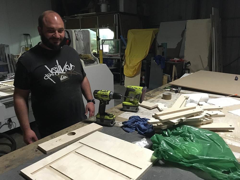 All the parts with Joris