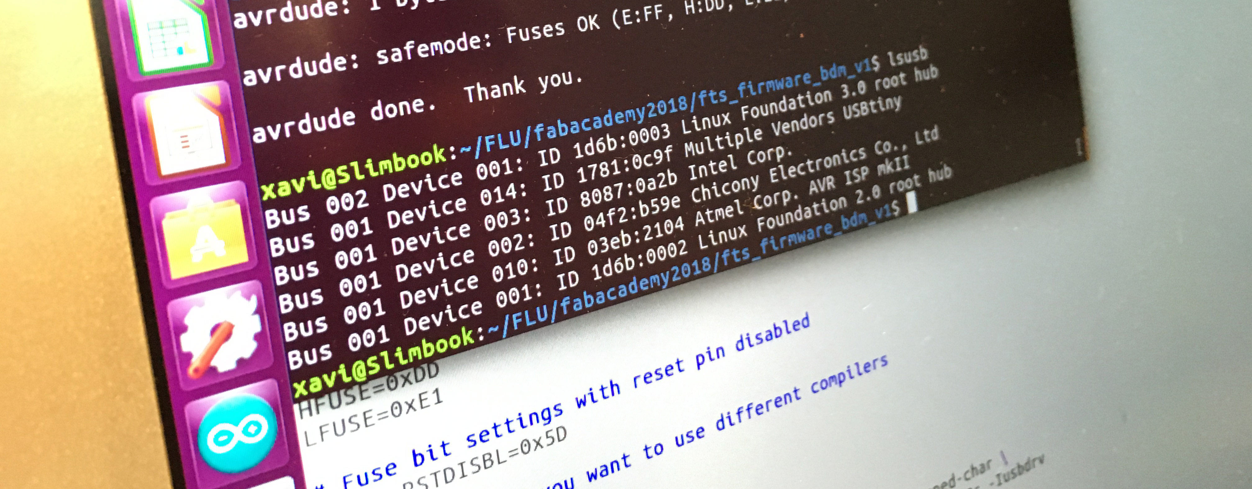 USBTiny Shows up on Ubuntu