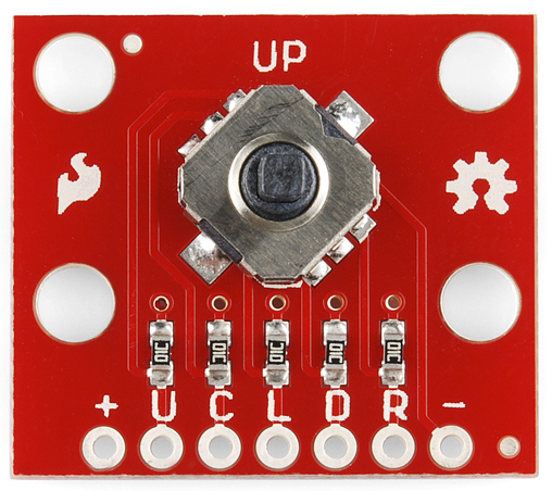 5-Axis tactile switch breakout from SparkFun
