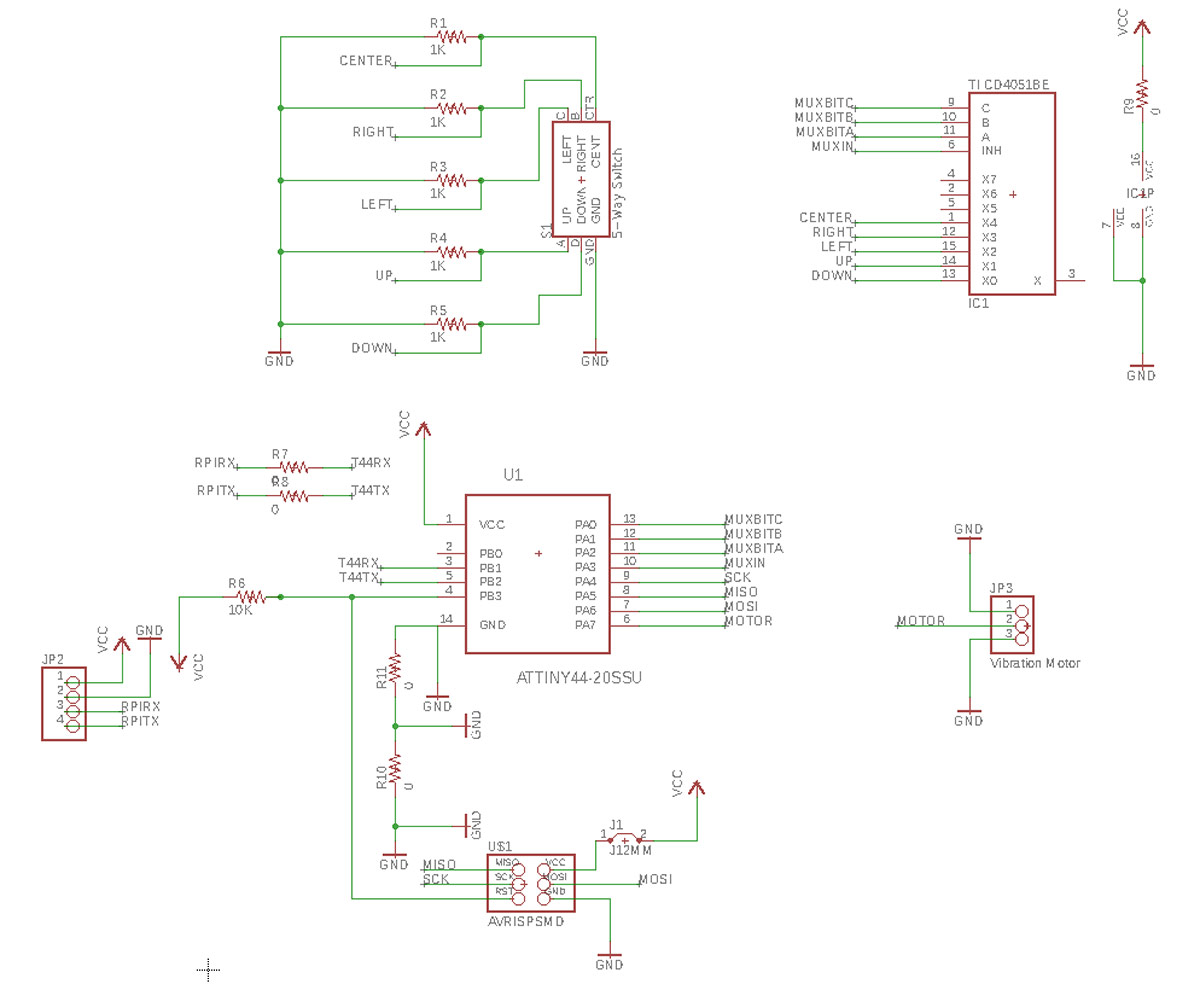 Output device schematic