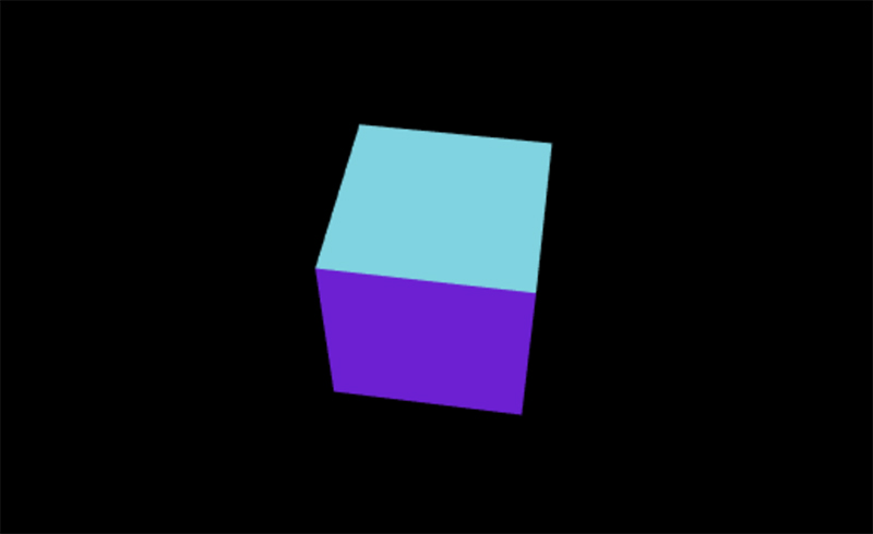 The Hello World of threejs