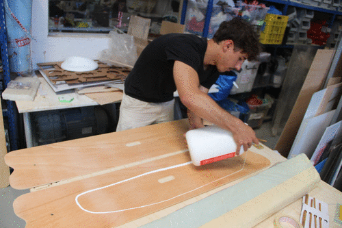 Gluing Process