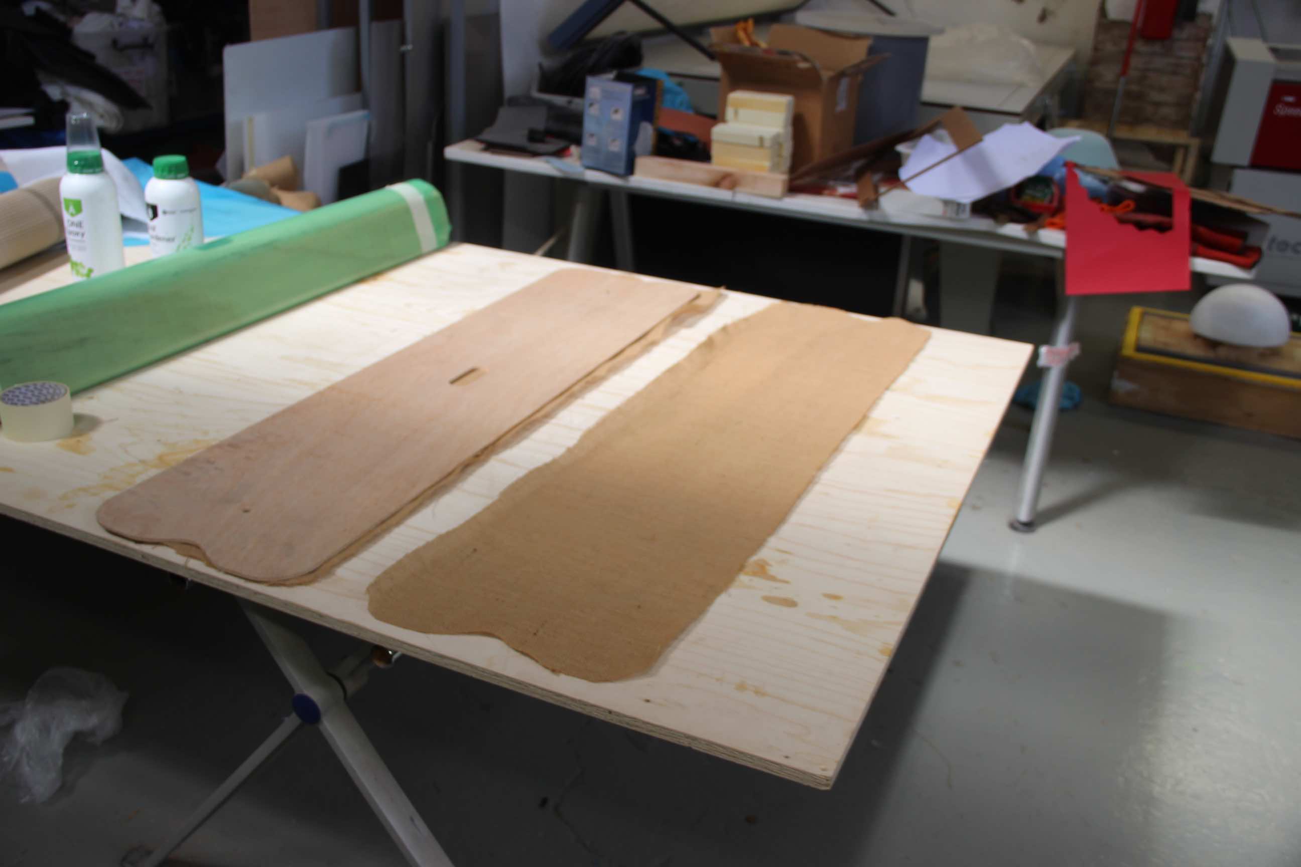 Jute pattenrs cut
