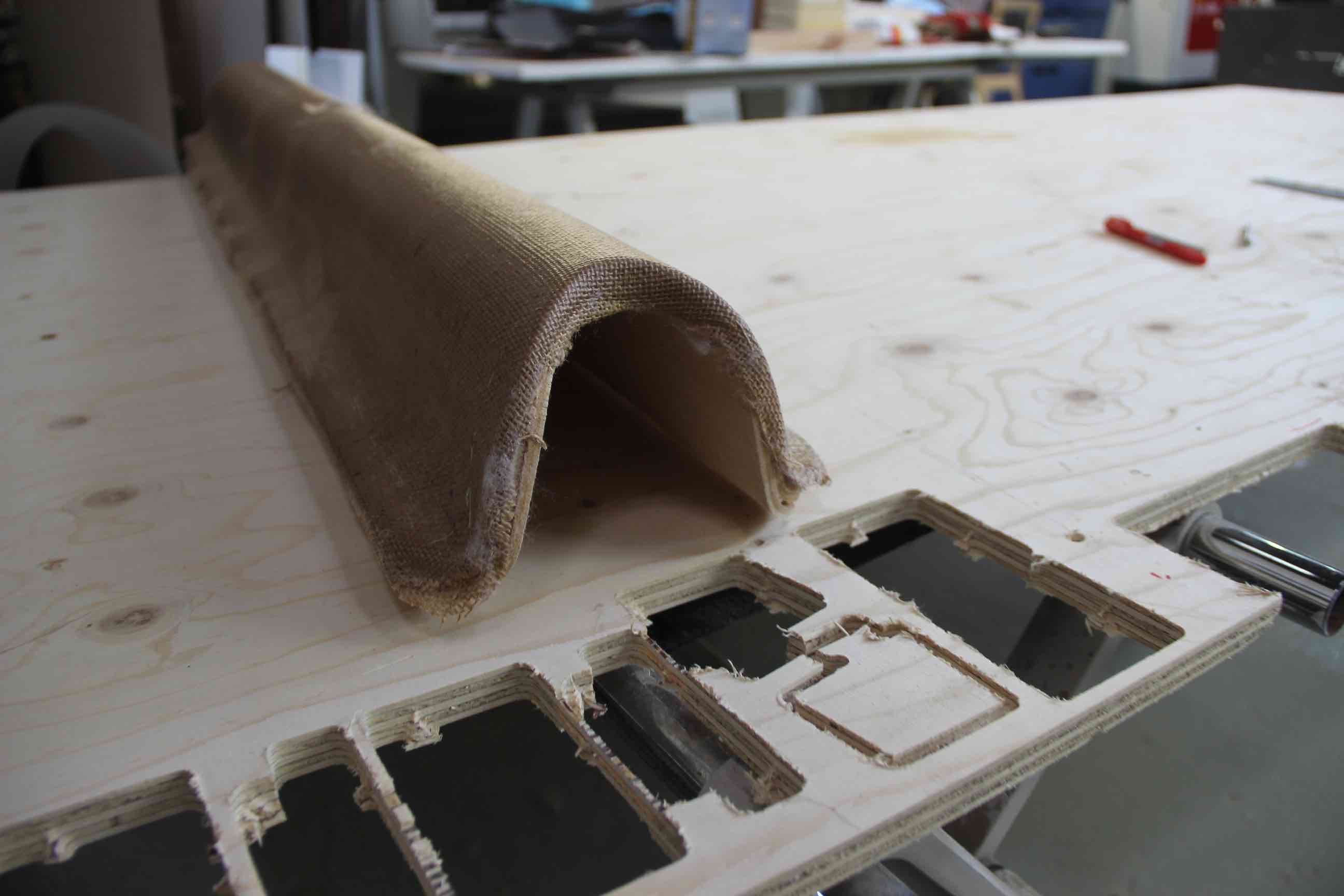Wood bent