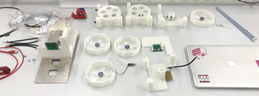 all parts of the clock