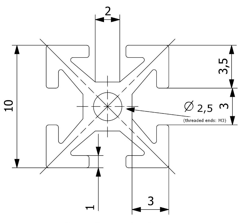 MakerBeam profile