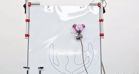 The drawbot drawing