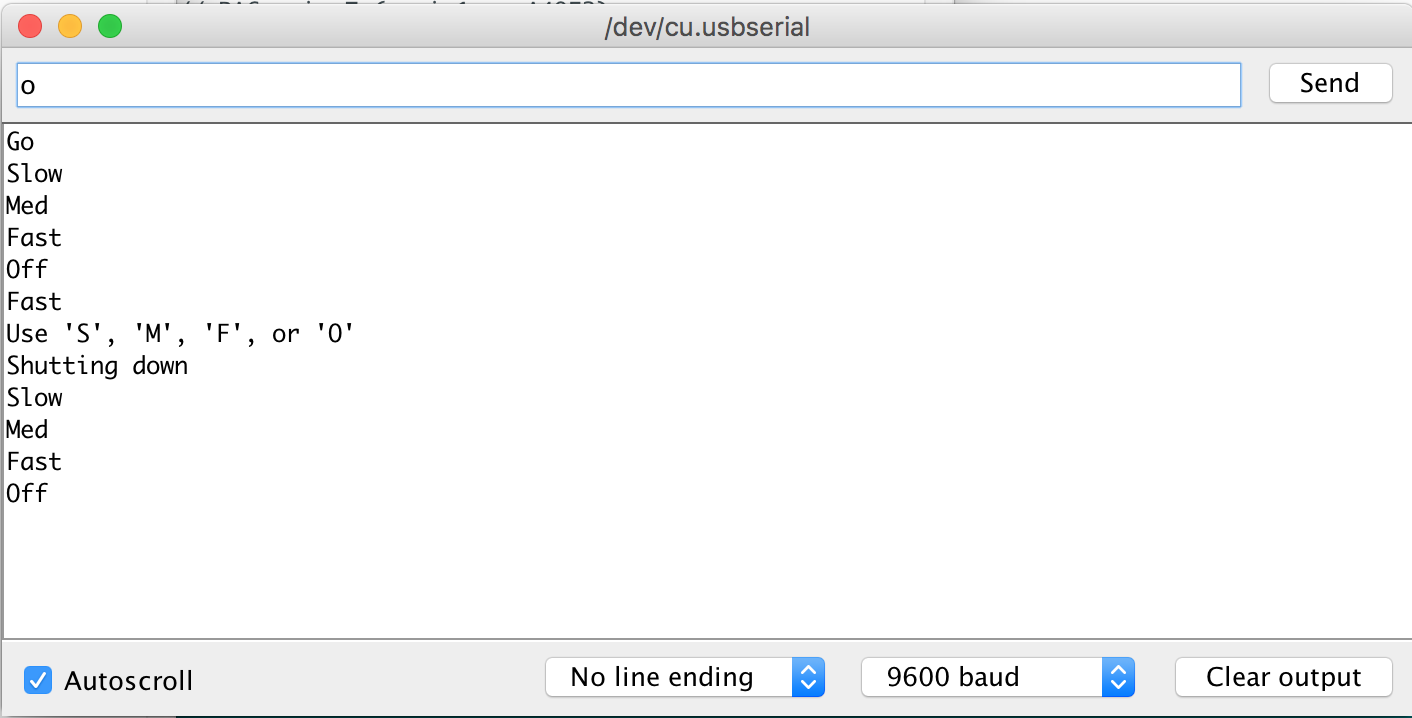serial monitor i/o 