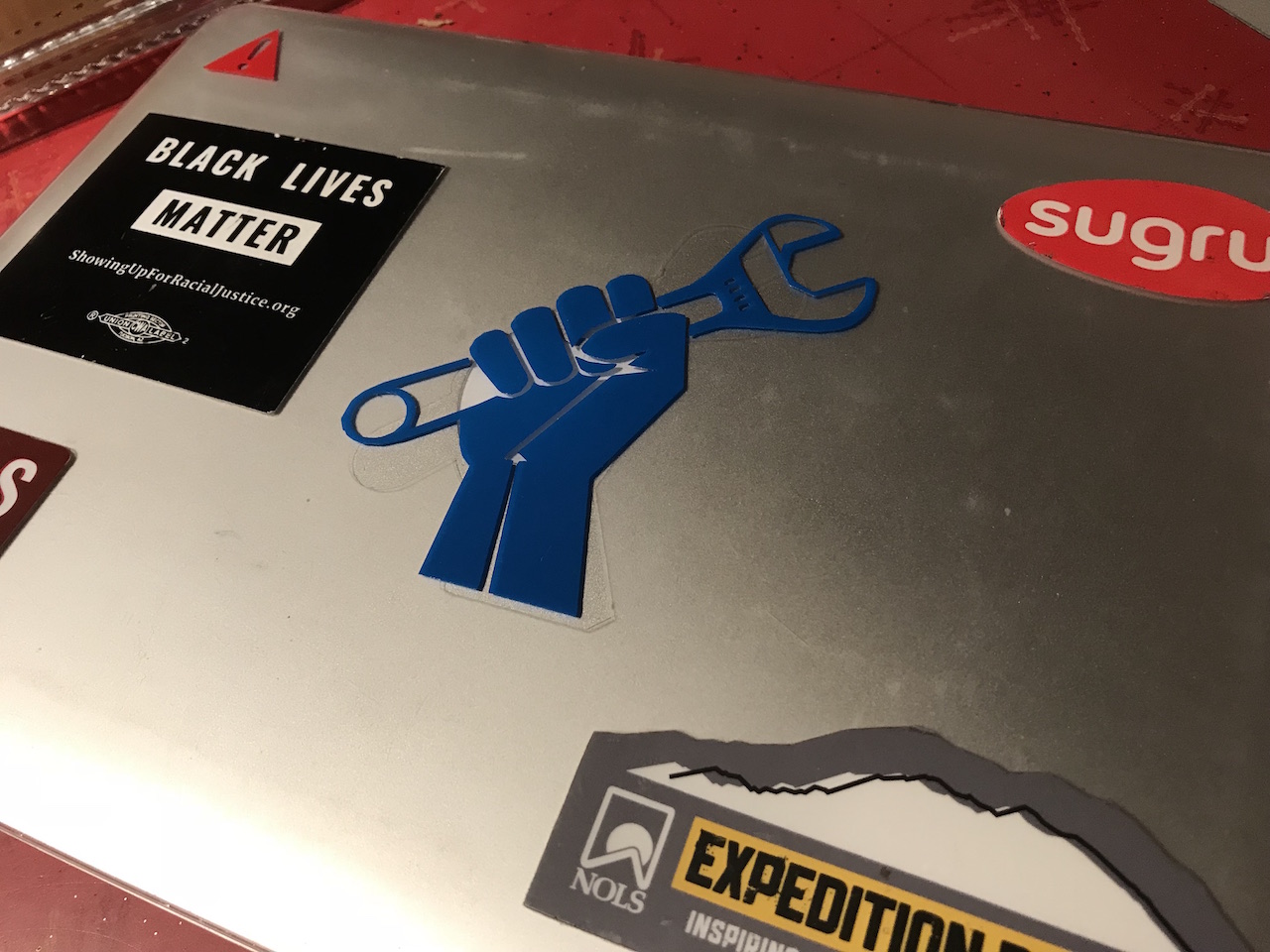 Sticker on my laptop