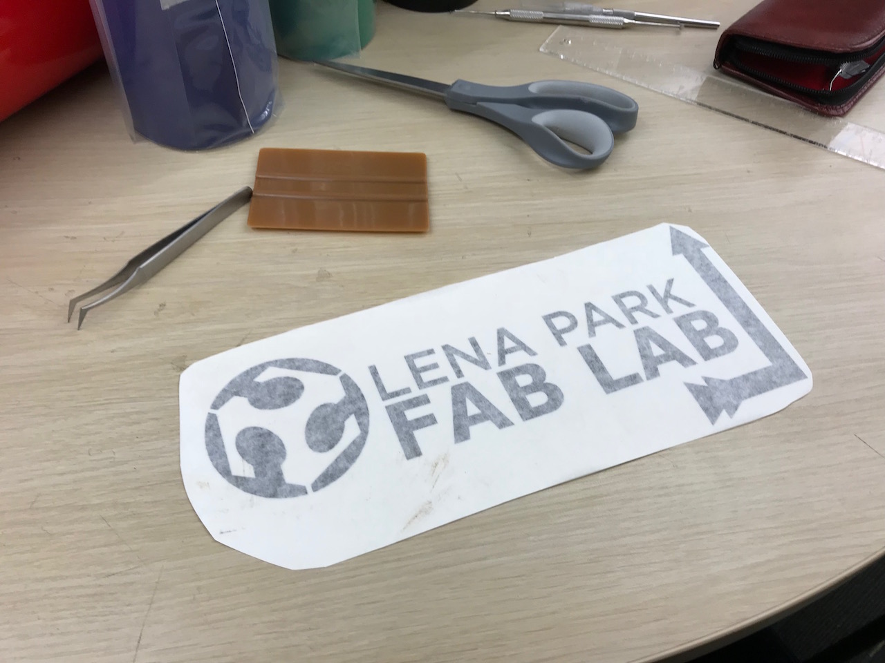 Sticker weeded and prepped